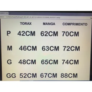 Camiseta Masculina Social Jeans com Botões - GG