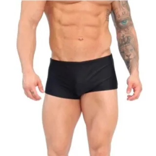 Sunga Masculina Boxer para Praia, Piscina e Natação - Sunga Preto
