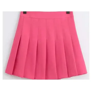 Pregas colegial cosplay saia - Verde