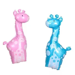 Decoração Chá De Bebê/Revelação - Kit 2 Balões Metalizados 45cm - Pézinho