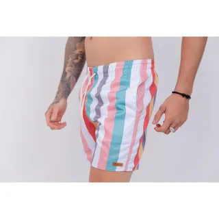 Bermuda Masculina Premium Mauricinho Tactel Shorts Praia Academia - Mykonos