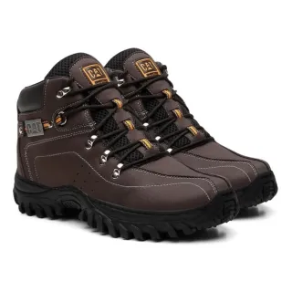 Promoção Bota Caterpillar Masculina Reforçada em Lona - Marrom