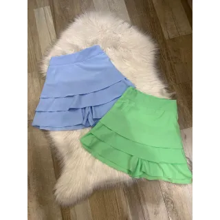 Moda Blogueira: Saia Social Cintura Média Curta - Roxo