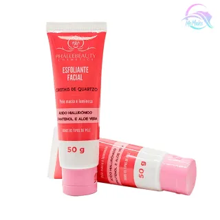 PhálleBeauty Cristais de Quartzo Esfoliante Facial PH0137 - Único