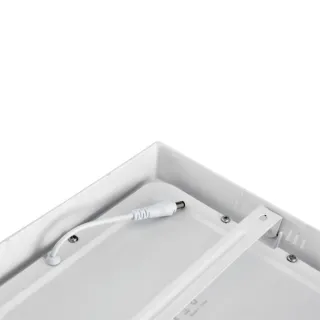 Painel Plafon Led Quadrado Redondo Alumínio - Kit 2 Luminárias - QUADRADO