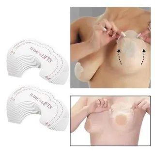 Bare Lifts - Sutiã Adesivo Invisível 10 Adesivos 5 Pares - 1 Kit（10 Adesivos）