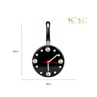 Frigideira de Alumínio para Relógio de Cozinha - Único