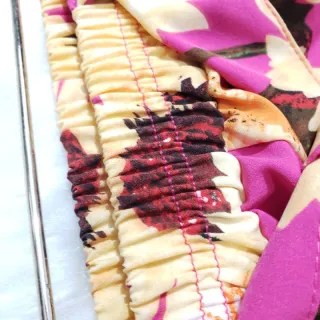 Shorts Feminino Estampado e Liso - Cintura Elástica e Bolsos - Laranja 🧡