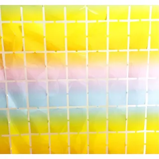 Decoração Festa Metalizada Quadradinha - Painel Cortina Parede - Vermelho