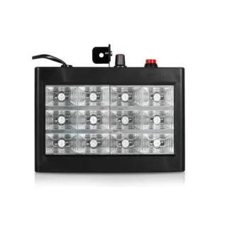 Automático Bivolt Rítmico Strobo 15w RGB/Branco 12 Leds - RGB