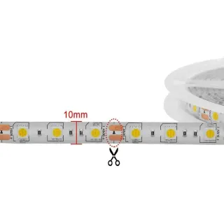 Rolo Fita Led 3528 Silicone 5 Metros - Branco Frio/Quente, à Prova D