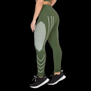 Roupas para Academia Feminina - Calça Legging Fitness Dily Compressão - Branco