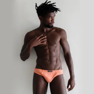 AzzuriUnder Cueca Slip Algodão Kit 05 Unidades - Azul Marinho