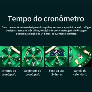 Relógio OLEVS Masculino Prova D