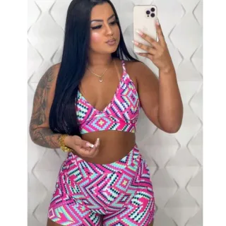 Ginástica Conjunto Modinha Academia Corrida