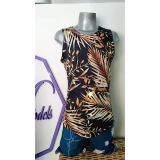 Moda masculina: camiseta regata longline, moda praia e verão - E15