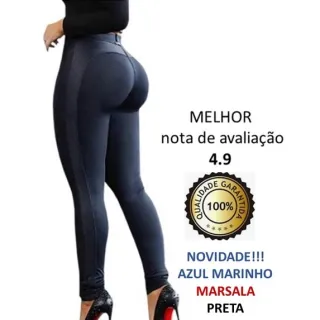 Legging Fitness Feminina Montaria Cirrê Suplex Alta Cintura - Marsala