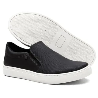 Connect Way Sapatênis Masculino Slip On - gelo
