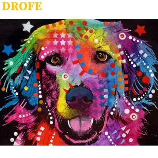 Pintura A Cores Por Números - Drofe (40X50 Cm) - 1464