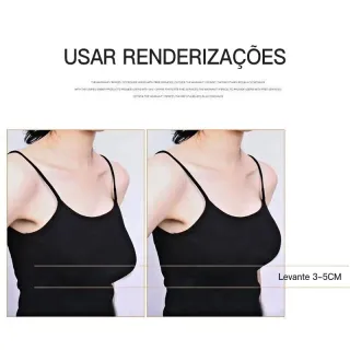Levanta Seios Adesivo Invisível - 10 Peças - 10 unidades（sem caixa）