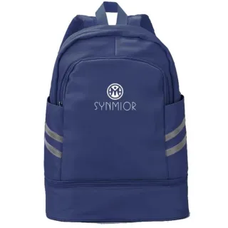 Reforçada Escolar Faculdade Mochila Grande Sports Colorida Masculina e Feminina - Cinza