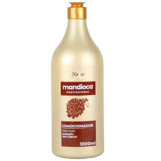 Naxos Kit Capilar Mandioca Shampoo e Condicionador 1 Litro - Tratamento Completo - Único