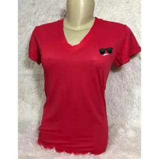 Moda Verão T-shirt Mulheres Manga Curta Corrida Secagem Rápida Slim Fit - Chumbo