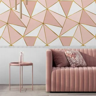 Kit Completo de Instalação + Papel de Parede Adesivo Zara (Rolo 2,00m x 50cm) - 0019