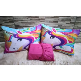 Poliéster Jogo de Lençol Casal Temático 3 Peças - Diversos - 11 VERMELHO