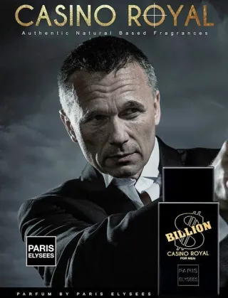Paris Elysees Perfume Billion Casino Royal 100ml - Compre Online na Raryel - Único