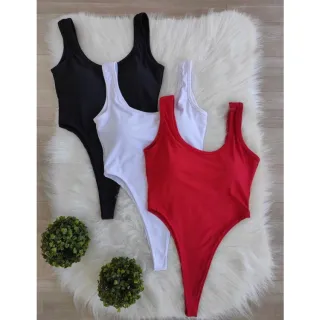 Verão 2022: Body cavado com bojo, modelo exclusivo