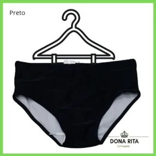 Homem Sunga Slim de praia ADULTO masculina - Amarelo GG -40