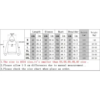 Jaqueta de Inverno Unisex Camisola Carta Canguru - Azul