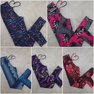 Roupa de academia Legging suplex poá: melhor opção para malhar - Preto Liso