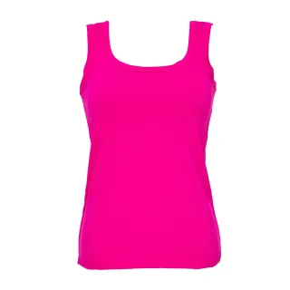 Viscolycra Regata Feminina Alça Larga - Rosa