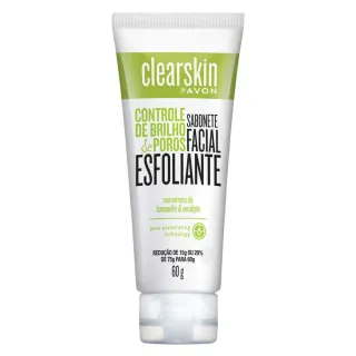 Limpeza Profunda Sabonete Facial Esfoliante Clearskin Avon 60g - Único