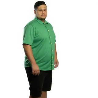 Tamanhos G1 G2 G3 Camisa Masculina Plus Size Malha Fresca - Militar