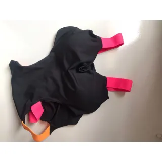 Body Neon Feminino Varias Cores Com Bojo Duplo Forrado Elastico - ROSA PINK COM ALÇA ROSA