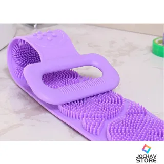 Escova de Silicone para Esfoliação Corporal - Envio Imediato - Cor Aleatória
