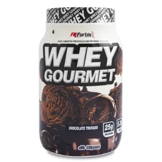 Protein Gourmet Whey 907gr - FN forbis (ORIGINAL) - Morango REFIL