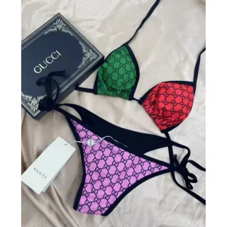 Maiô Biquíni Multicolorido com Bojo Feminino - biquíni 4