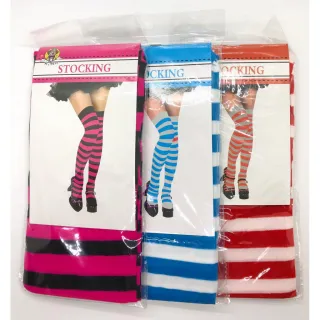 Diversos Modelos Meia Stocking 5/8 - Amarela C/ Bolinha Preta