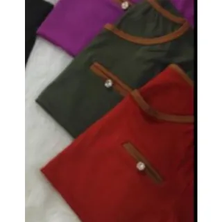 Moda Blogueira: Blusinha Feminina T-Shirt com Bolsinho Social - Verde Militar