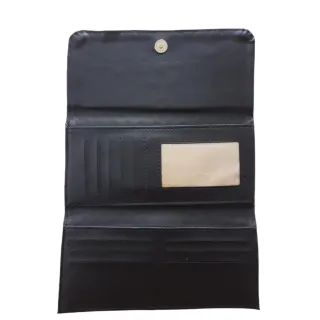 Procurada Carteira Feminina Chanel Bicolor de Mão - Caramelo