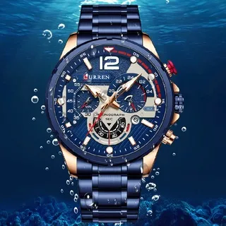 Relógio Masculino CURREN à prova d