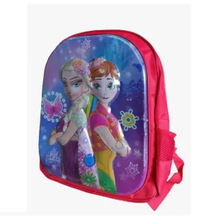 Impermeável Mochila Infantil Bichinhos Animais Zoo Escolar Menino Menina Resistente - Frozen Rosa 2