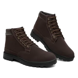 Promoção Bota Masculina Marrom Conforto e Qualidade + Carteira - Couro Vegano - Preto