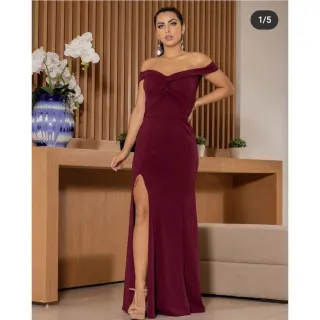 Formatura casamento madrinha vestido longo festa - Verde Tiffany