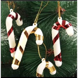 Árvore de Natal - Kit Pendente 19 Peças - Dorado