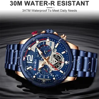 Relógio Masculino CURREN à prova d